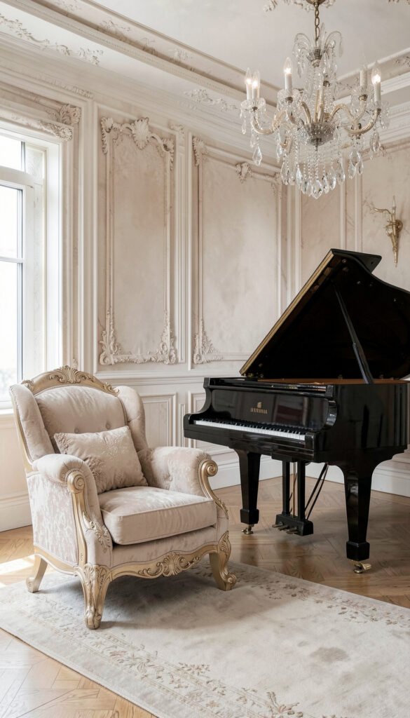 Sala Clásica Elegante - Fondos de Salas