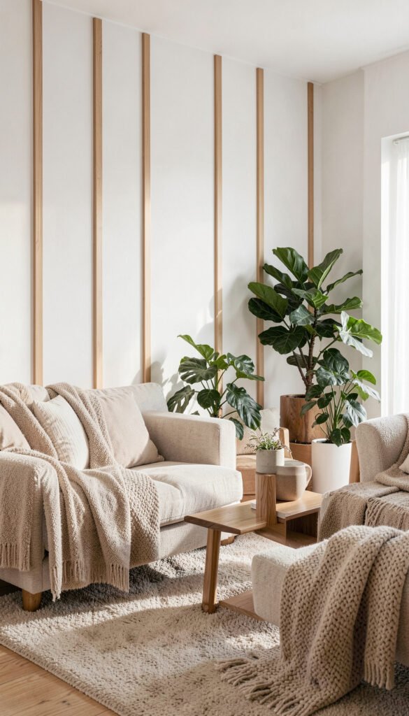 Sala Escandinava Cálida - Fondos de Salas