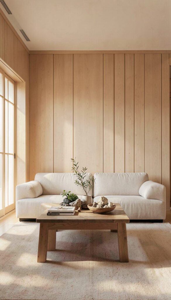 Sala Zen con Elementos Naturales - Fondos de Salas