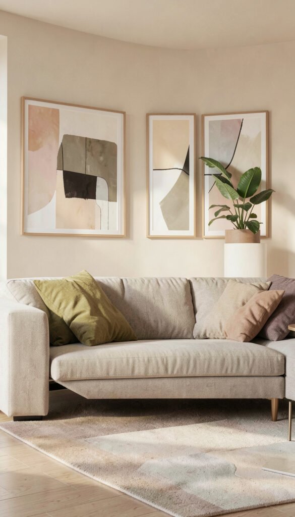 Minimalismo Cálido - Fondos de Salas