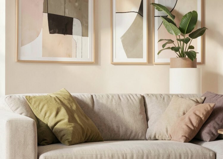 Minimalismo Cálido - Fondos de Salas