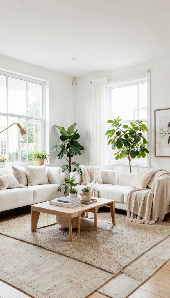 Estilo Nórdico Elegante - Fondos de Salas