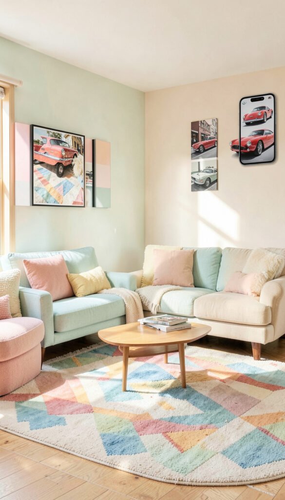 Sala Vintage Retro - Fondos de Salas