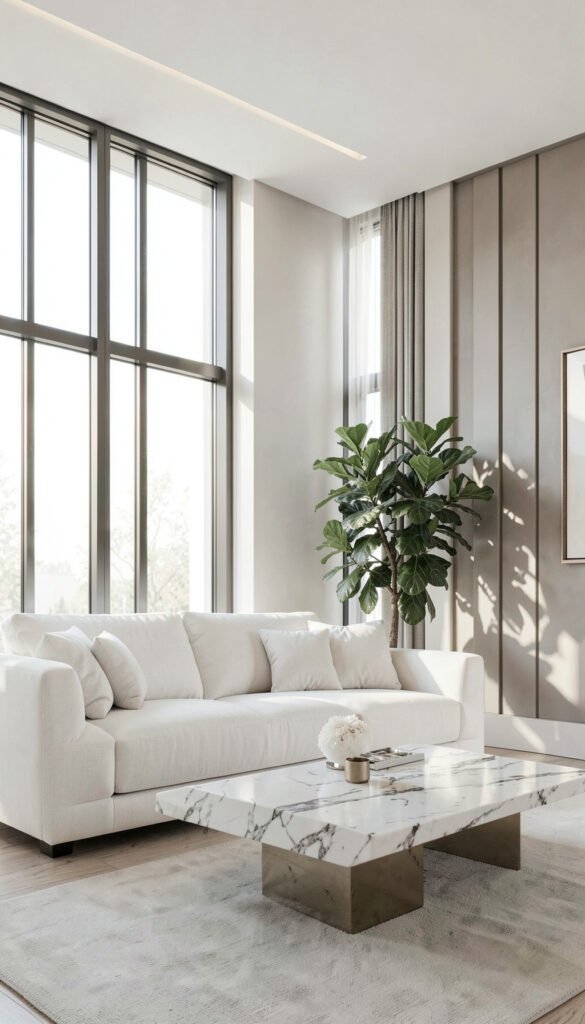 Sala Moderna Minimalista - Fondos de Salas