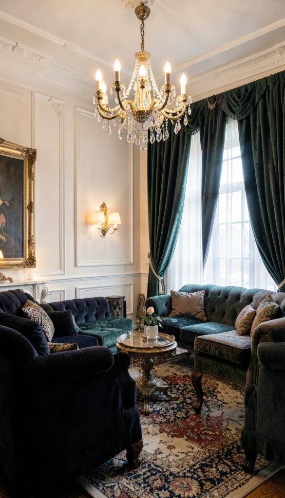 Sala Clásica Elegante - Fondos de Salas