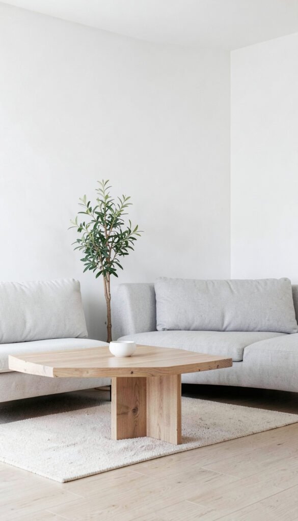 Sala Minimalista Escandinava - Fondos de Salas