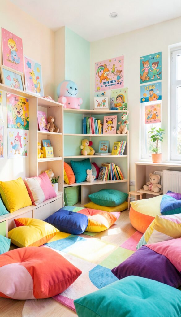 Sala Juvenil Colorida - Fondos de Salas