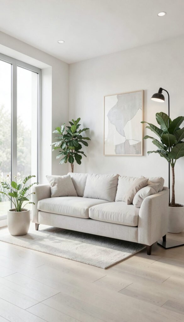 Sala Moderna Minimalista - Fondos de Salas