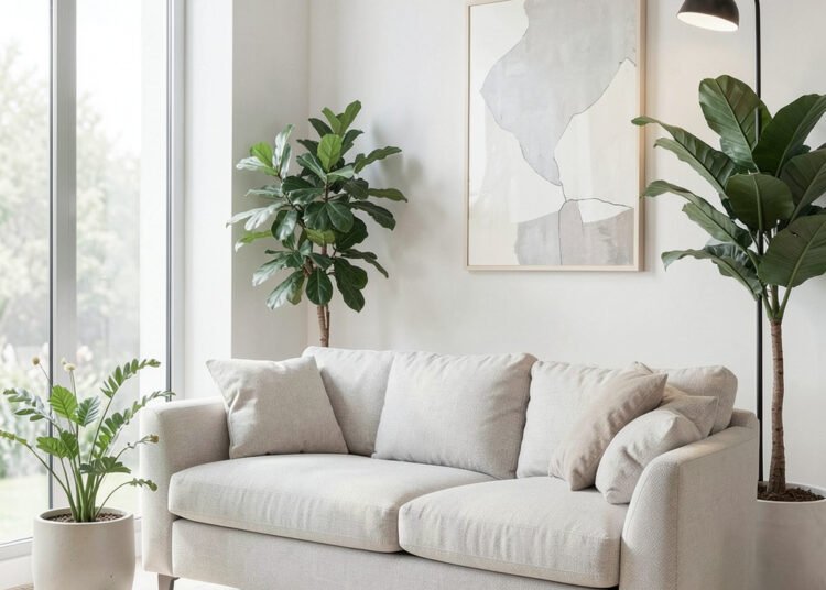 Sala Moderna Minimalista - Fondos de Salas