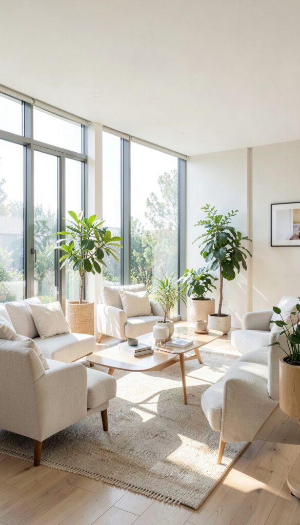 Luz Natural Abundante - Fondos de Salas