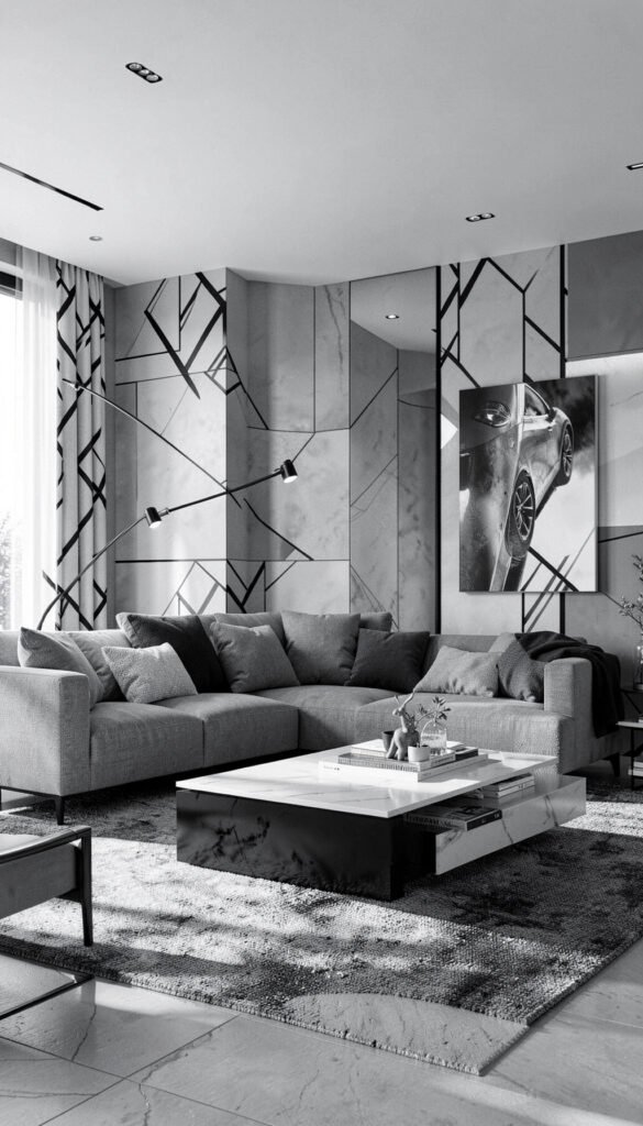 Sala Monocromática - Fondos de Salas