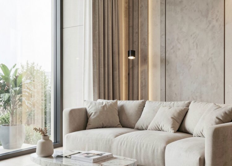 Sala Moderna Minimalista - Fondos de Salas