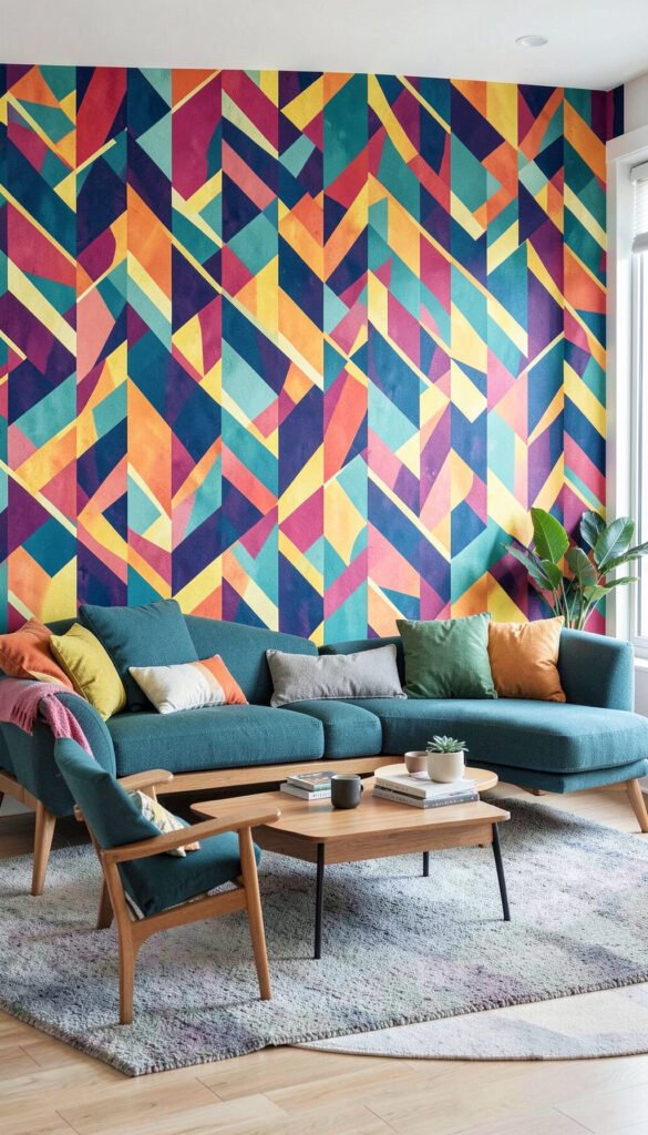 Estilo Retro Moderno - Fondos de Salas