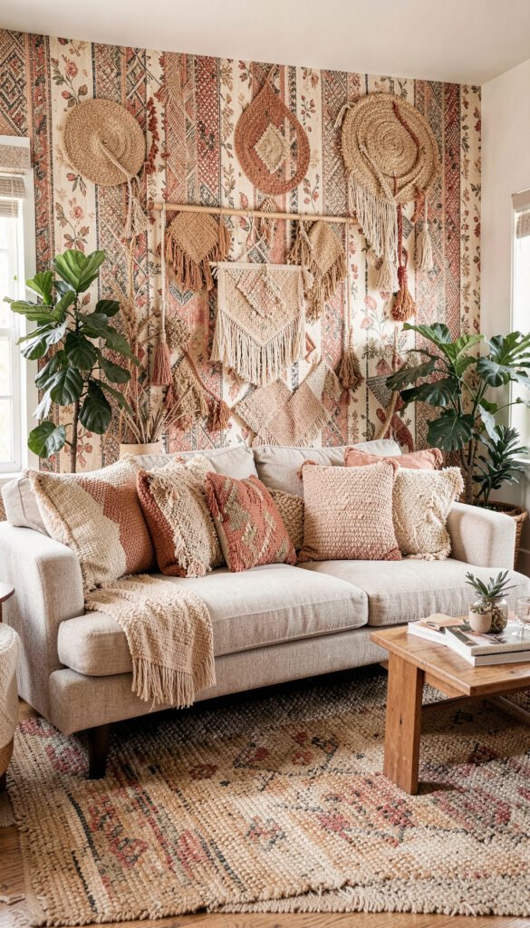 Estilo Bohemio Chic - Fondos de Salas