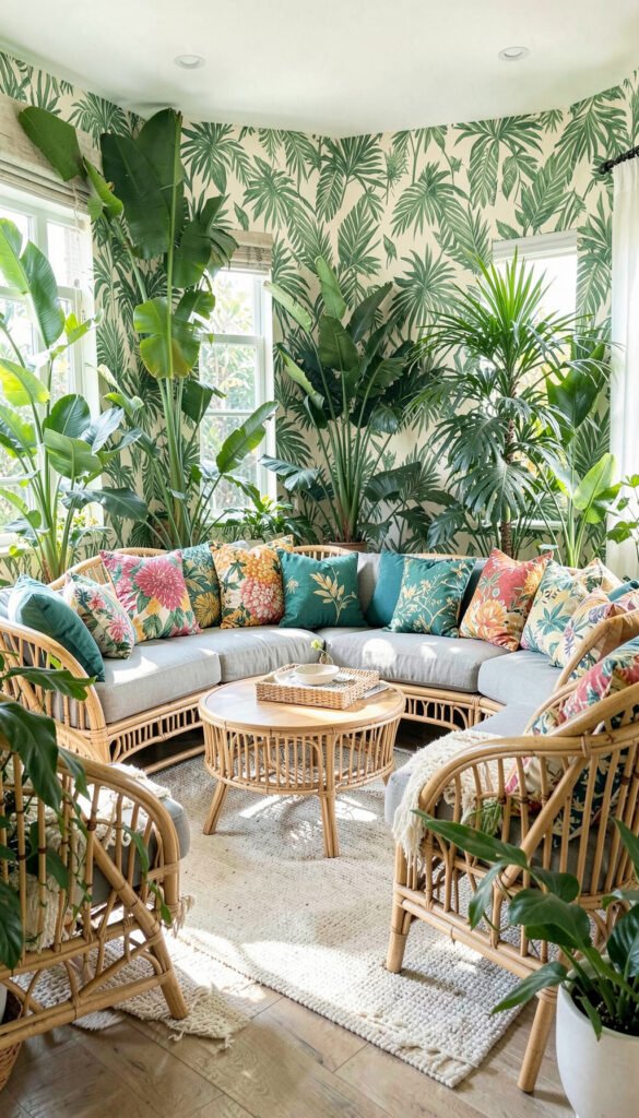 Sala Tropical Exótica - Fondos de Salas